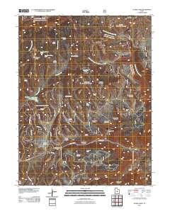 2011 Map of Acord Lakes, 2011 Print