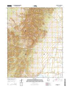 2014 Map of Adamsville, 2014 Print