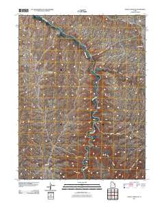 2011 Map of Agency Draw NE, 2011 Print