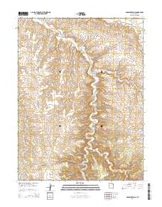 2014 Map of Agency Draw NE, 2014 Print