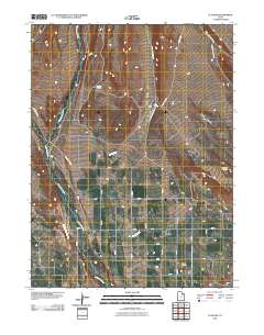 2010 Map of Altonah, 2010 Print