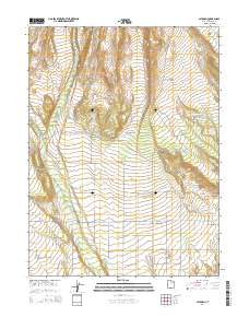 2014 Map of Altonah, 2014 Print
