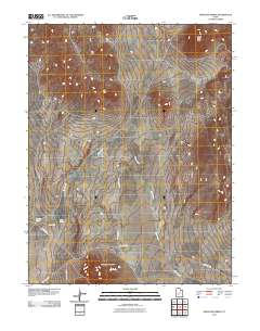 2011 Map of Antelope Spring, 2011 Print