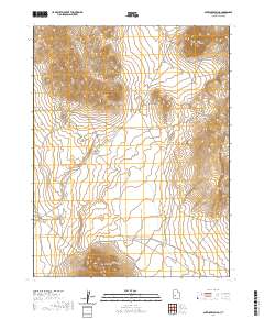 2020 Map of Antelope Spring, 2020 Print
