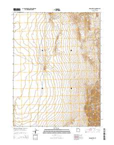2014 Map of Aragonite SE, 2014 Print