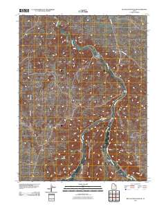 2011 Map of Big Pack Mountain NW, 2011 Print