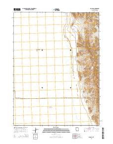2014 Map of Big Pass, 2014 Print