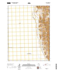 2020 Map of Big Pass, 2020 Print