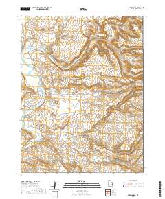 2020 Map of Big Triangle, 2020 Print