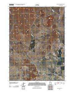 2011 Map of Black Butte, 2011 Print