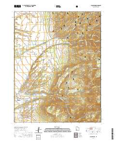 2020 Map of Black Ridge, 2020 Print