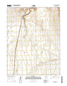 2014 Map of Black Rock, 2014 Print