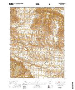 2020 Map of Blair Basin, 2020 Print