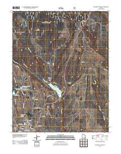 2011 Map of Blanding North, 2011 Print