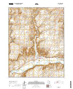 2020 Map of Bluff, 2020 Print