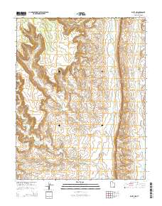 2014 Map of Bluff NW, 2014 Print