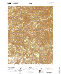 2020 Map of Bobby Canyon North, 2020 Print