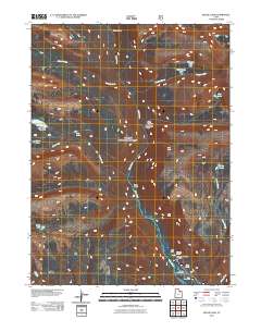 2011 Map of Bollie Lake, 2011 Print