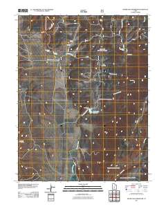 2011 Map of Boobe Hole Reservoir, 2011 Print