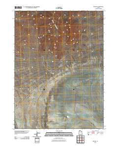2011 Map of Bovine, 2011 Print