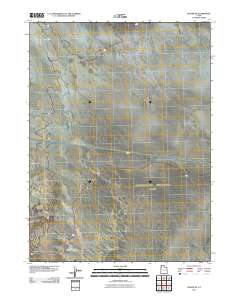 2011 Map of Bovine SE, 2011 Print