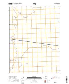 2020 Map of Bovine SE, 2020 Print