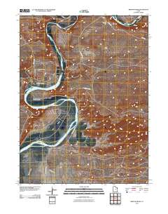 2011 Map of Brennan Basin, 2011 Print