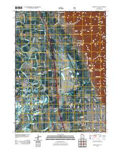 2011 Map of Brigham City, 2011 Print