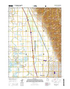 2014 Map of Brigham City, 2014 Print
