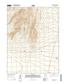 2014 Map of Buckskin Hills, 2014 Print