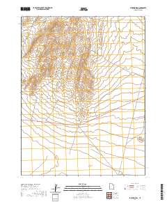 2020 Map of Buckskin Hills, 2020 Print