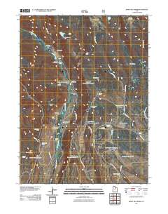 2011 Map of Burnt Mill Spring, 2011 Print