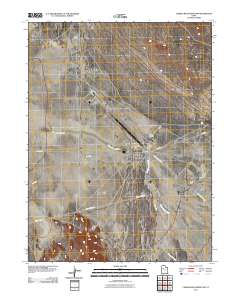 2011 Map of Camels Back Ridge NW, 2011 Print