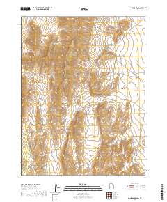 2020 Map of Candland Spring, 2020 Print