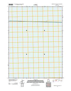 2011 Map of Carrington Island NW, 2011 Print
