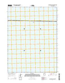 2014 Map of Carrington Island NW, 2014 Print