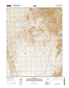 2014 Map of Castle Cliff, 2014 Print