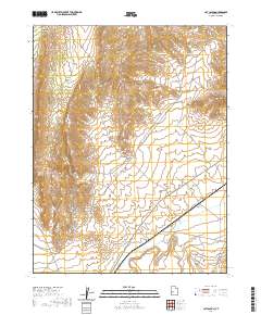 2020 Map of Cat Canyon, 2020 Print
