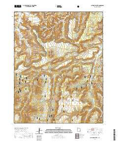 2020 Map of Cathedral Butte, 2020 Print