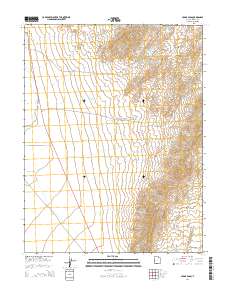 2014 Map of Cedar Pass, 2014 Print
