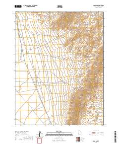 2020 Map of Cedar Pass, 2020 Print