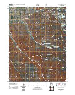 2011 Map of Center Creek, 2011 Print