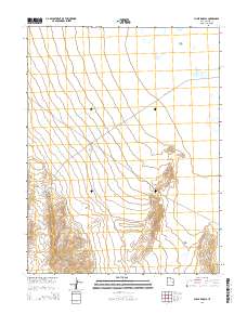 2014 Map of Chalk Knolls, 2014 Print