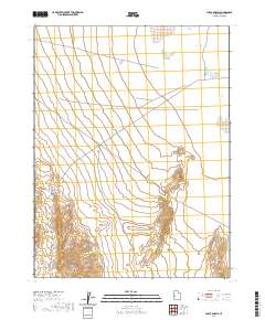 2020 Map of Chalk Knolls, 2020 Print