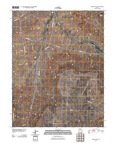2010 Map of Church Rock, 2010 Print