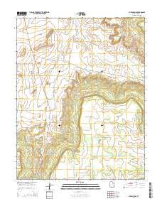 2014 Map of Church Rock, 2014 Print