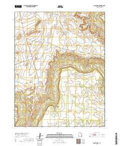 2020 Map of Church Rock, 2020 Print