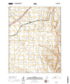 2020 Map of Cisco, 2020 Print
