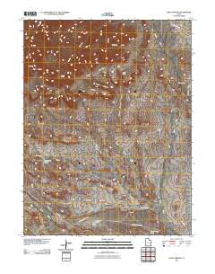 2011 Map of Cisco Springs, 2011 Print