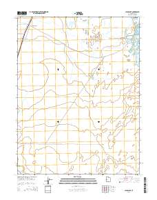 2014 Map of Clear Lake, 2014 Print